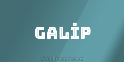 GALİP