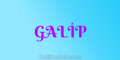 GALİP