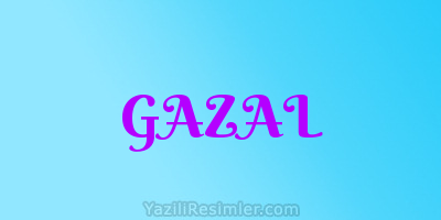 GAZAL