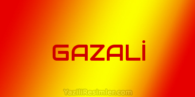 GAZALİ