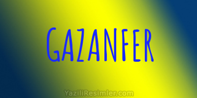 GAZANFER