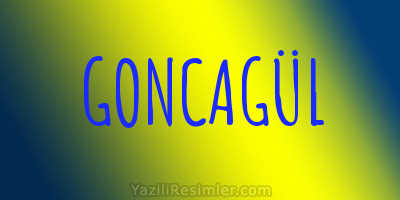 GONCAGÜL