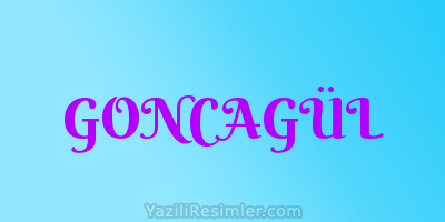 GONCAGÜL