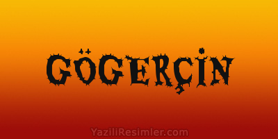 GÖGERÇİN