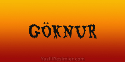 GÖKNUR