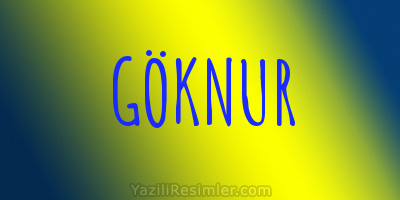 GÖKNUR