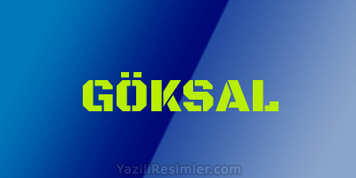 GÖKSAL