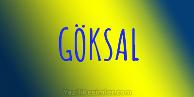 GÖKSAL