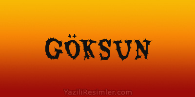 GÖKSUN