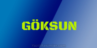 GÖKSUN