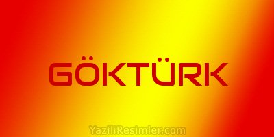 GÖKTÜRK