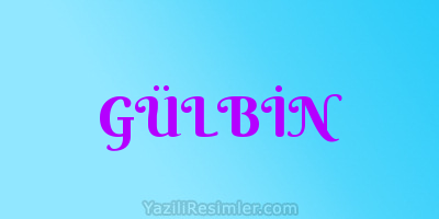 GÜLBİN