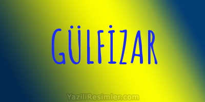 GÜLFİZAR