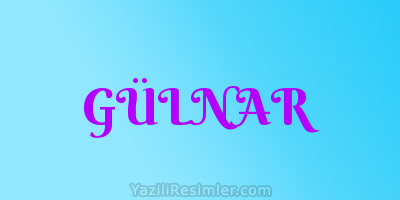 GÜLNAR