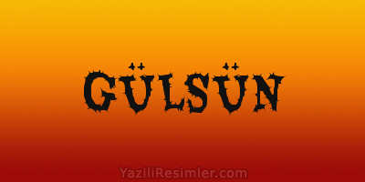 GÜLSÜN