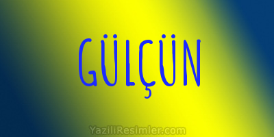 GÜLÇÜN