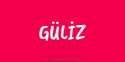 GÜLİZ