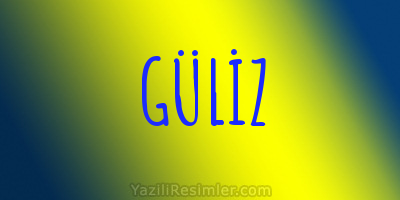 GÜLİZ