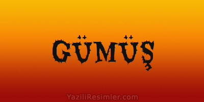 GÜMÜŞ