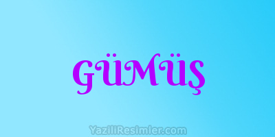 GÜMÜŞ