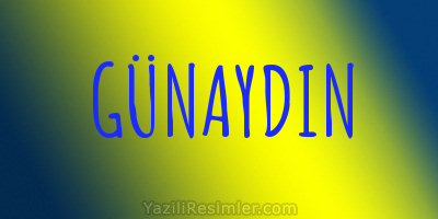 GÜNAYDIN