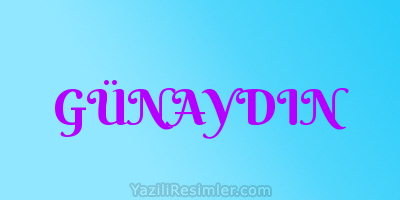 GÜNAYDIN