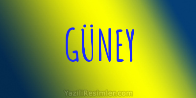 GÜNEY