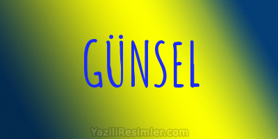 GÜNSEL