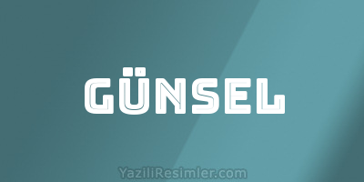 GÜNSEL