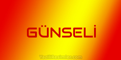 GÜNSELİ