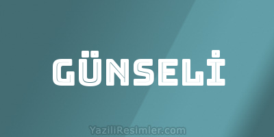 GÜNSELİ