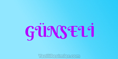 GÜNSELİ