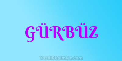 GÜRBÜZ