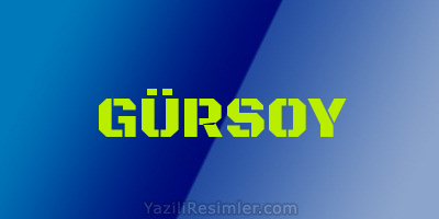 GÜRSOY