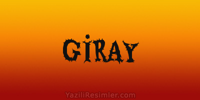 GİRAY