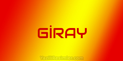 GİRAY