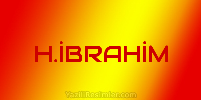 H.İBRAHİM