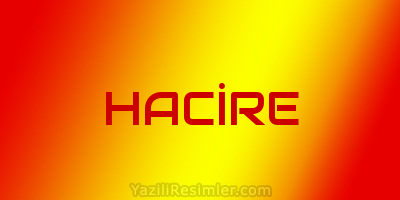 HACİRE