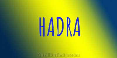 HADRA