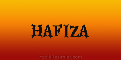 HAFIZA