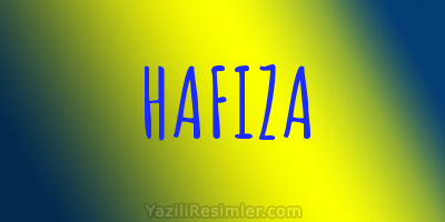 HAFIZA