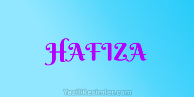 HAFIZA