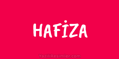 HAFİZA