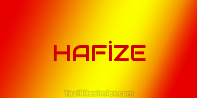 HAFİZE