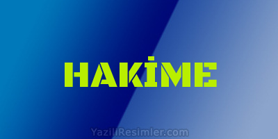 HAKİME