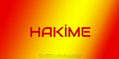 HAKİME