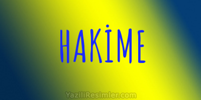 HAKİME