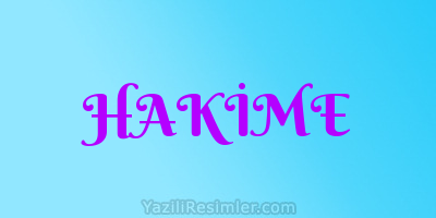 HAKİME