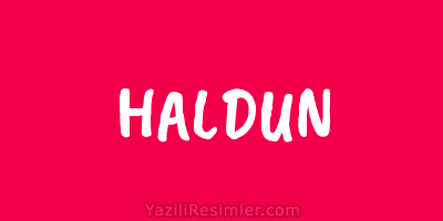 HALDUN