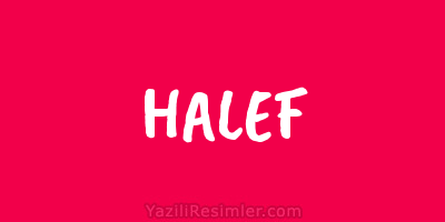 HALEF